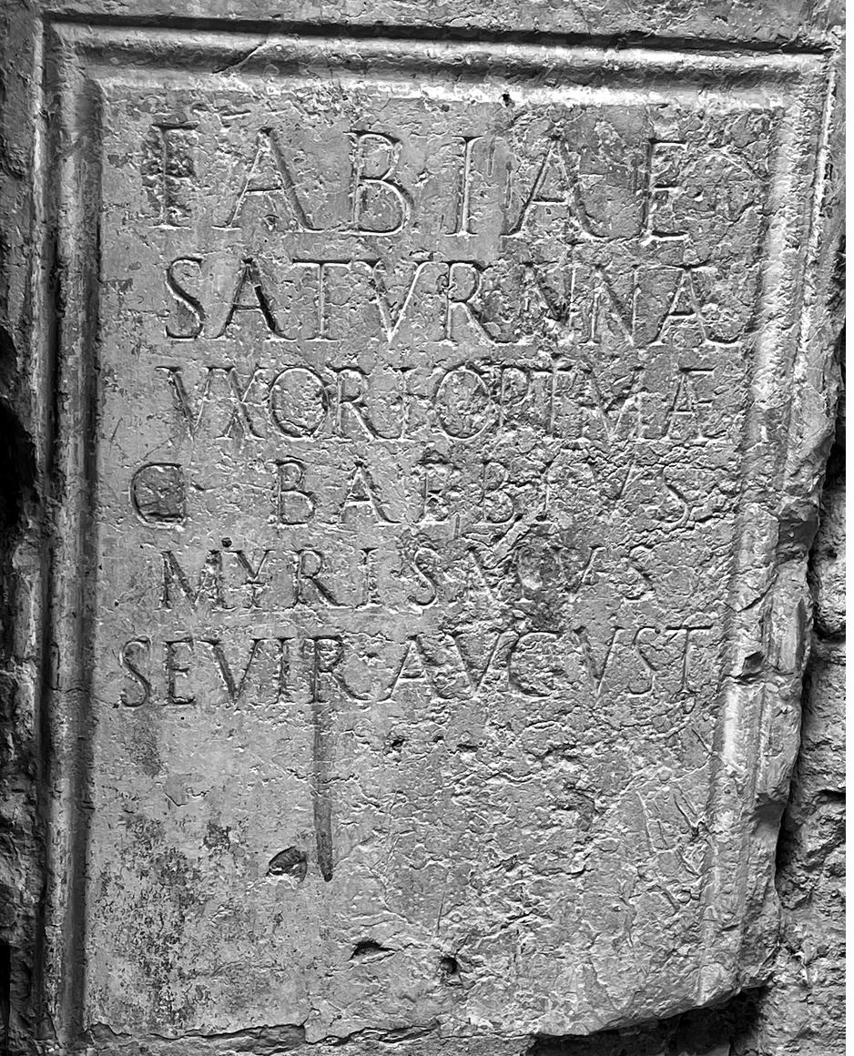 Roman Inscription in Tarraco