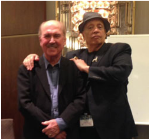 David Morrell and Walter Mosley at Thrillerfest