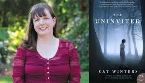 Cat Winters Author Foto and Uninvited Book Cover