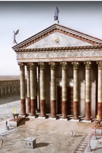 Virtual Reconstruction of Roman Temple at Tarraco by Imageen app